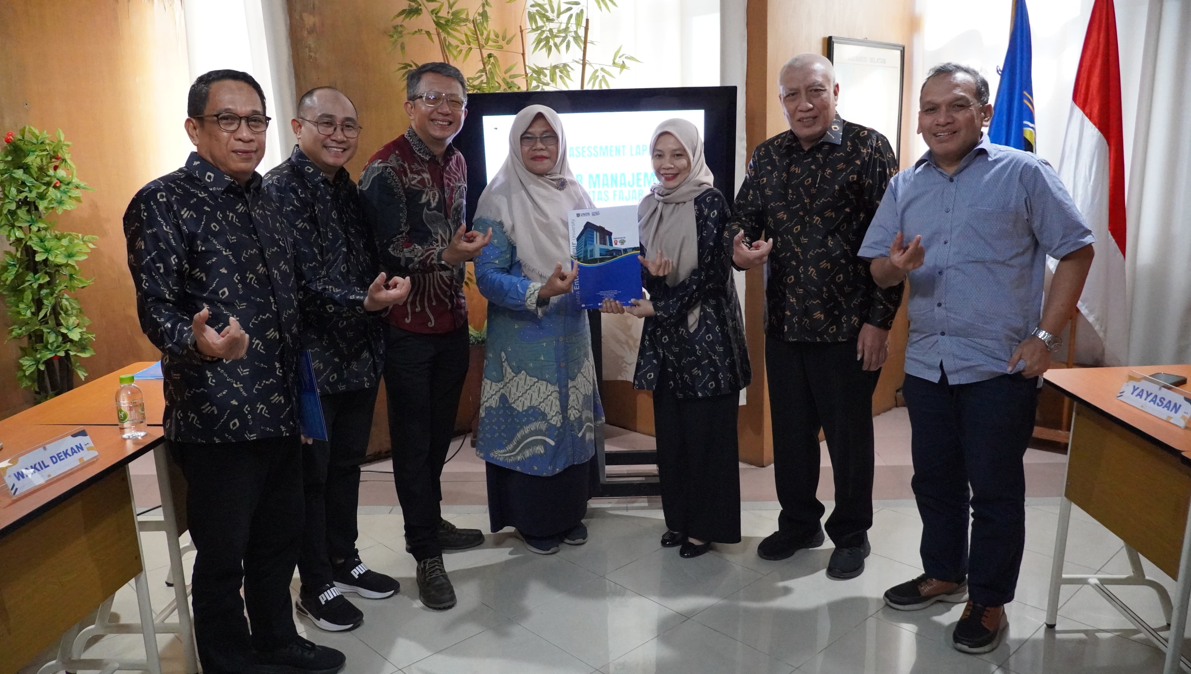 Penutupan Asesmen Lapangan Prodi Magister Manajemen UNIFA Hasilkan Rekomendasi untuk Peningkatan Mutu Akademik