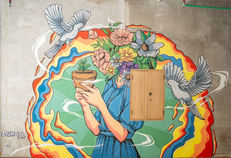 Goresan Perempuan Muraya Studio: Merawat Kehidupan di Tembok Nipah