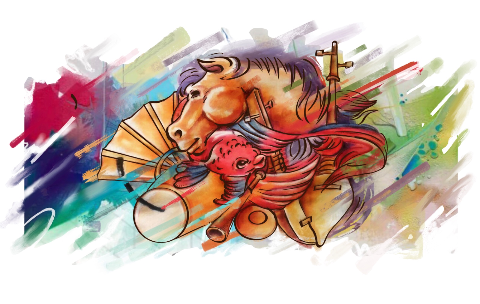 Karya Dally Mozartdy di Nipah Park